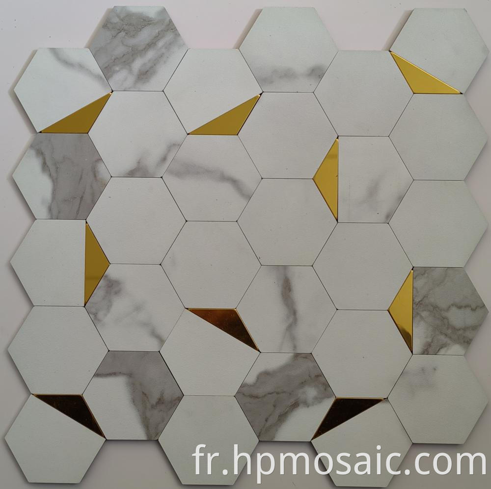 Hexagon Peel And Stick Backsplash Tile